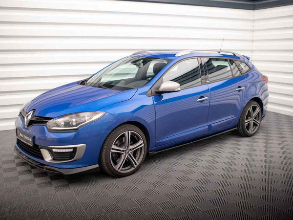 Maxton Design - SIDE SKIRTS DIFFUSERS RENAULT MEGANE GT LINE GRANDTOUR MK3 FACELIFT