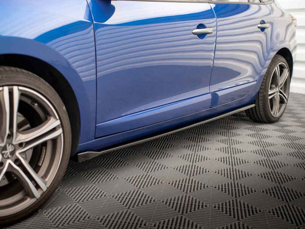 Maxton Design - SIDE SKIRTS DIFFUSERS RENAULT MEGANE GT LINE GRANDTOUR MK3 FACELIFT