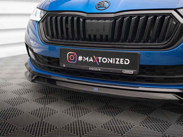 Maxton Design - FRONT SPLITTER V.2 SKODA OCTAVIA SPORTLINE MK4
