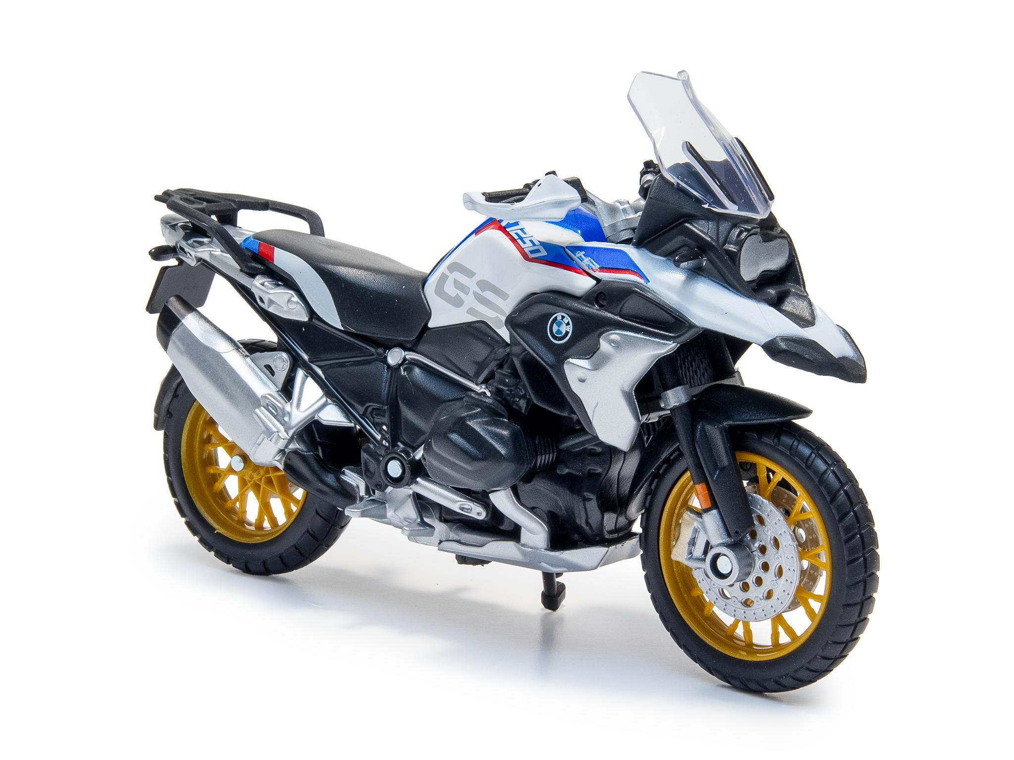 BMW R 1250 GS 2020 white - 1:18 Scale Motorbike Model