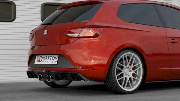 Maxton Design - REAR VALANCE V.2 SEAT LEON MK3 CUPRA FACELIFT