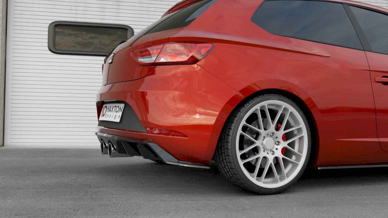 Maxton Design - REAR VALANCE V.2 SEAT LEON MK3 CUPRA FACELIFT