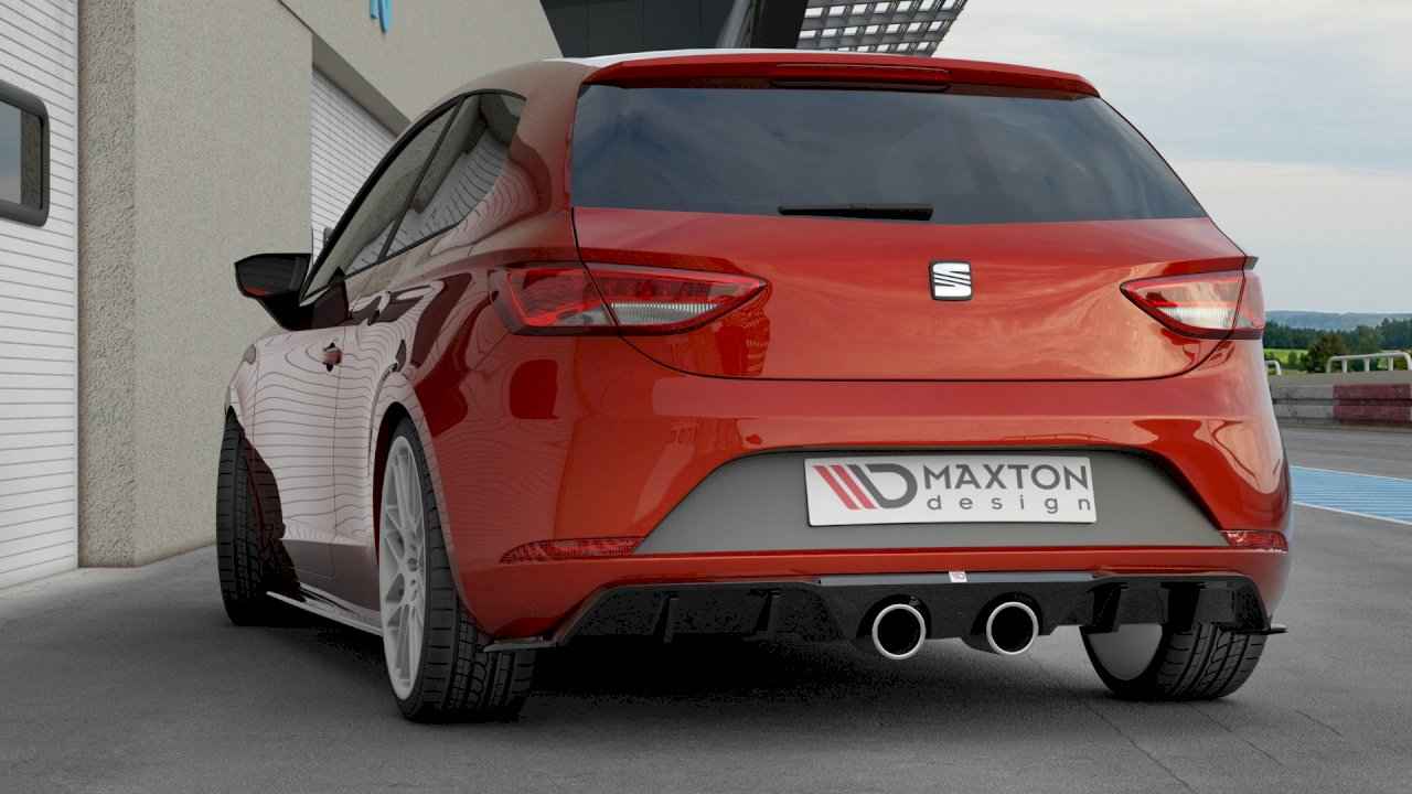 Maxton Design - REAR VALANCE V.2 SEAT LEON MK3 CUPRA FACELIFT