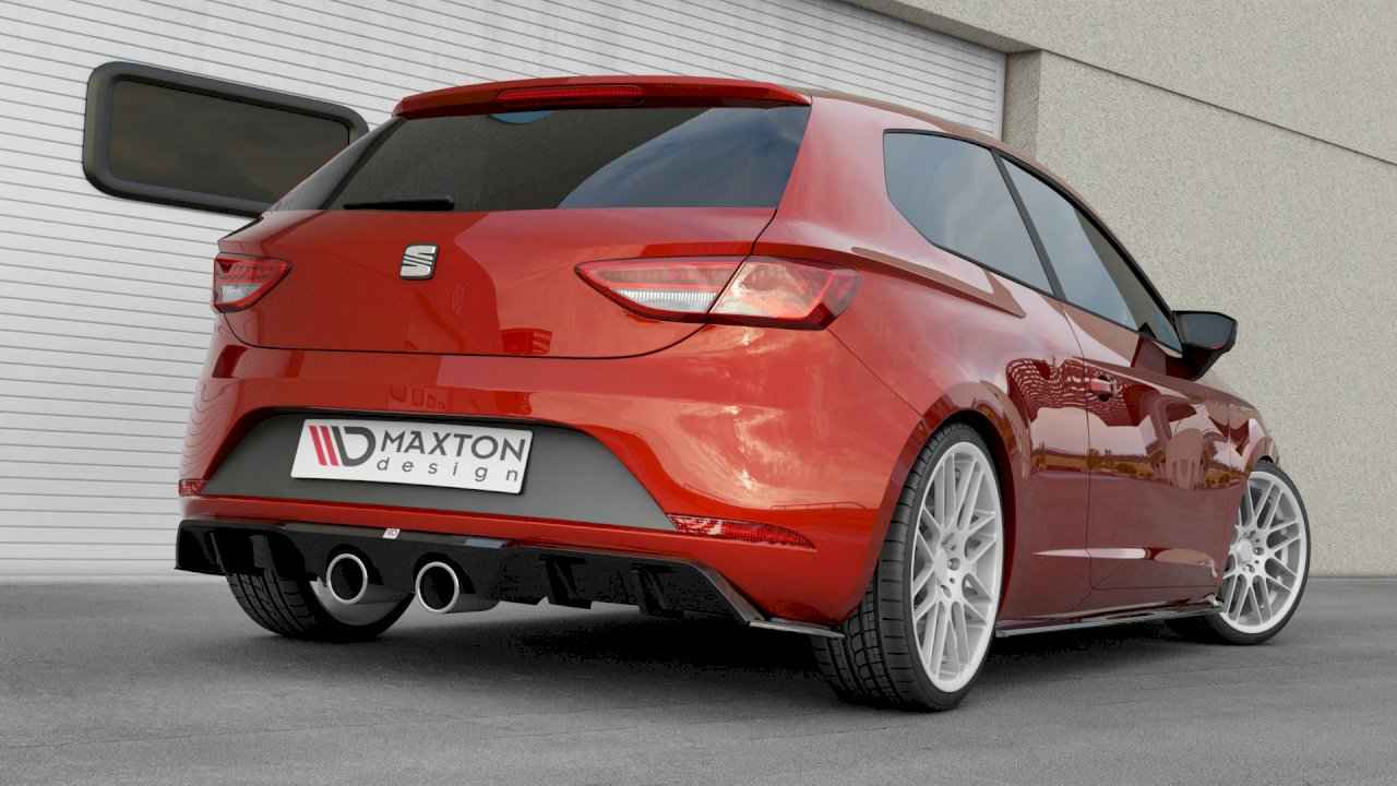 Maxton Design - REAR VALANCE V.2 SEAT LEON MK3 CUPRA FACELIFT