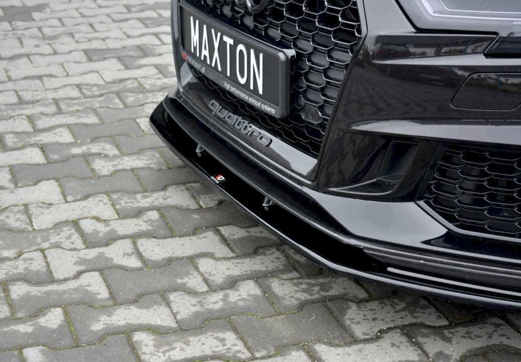 Maxton Design - FRONT SPLITTER V.1 AUDI RS3 8V FACELIFT SPORTBACK (2017 - 20)