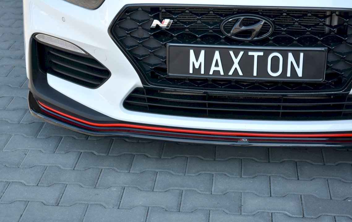 Maxton Design - FRONT SPLITTER V.2 HYUNDAI I30 MK3 N
