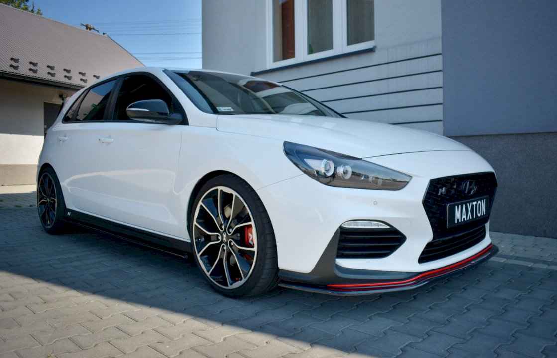 Maxton Design - FRONT SPLITTER V.2 HYUNDAI I30 MK3 N