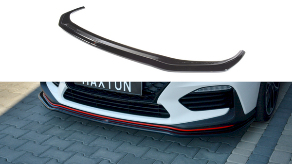 Maxton Design - FRONT SPLITTER V.2 HYUNDAI I30 MK3 N