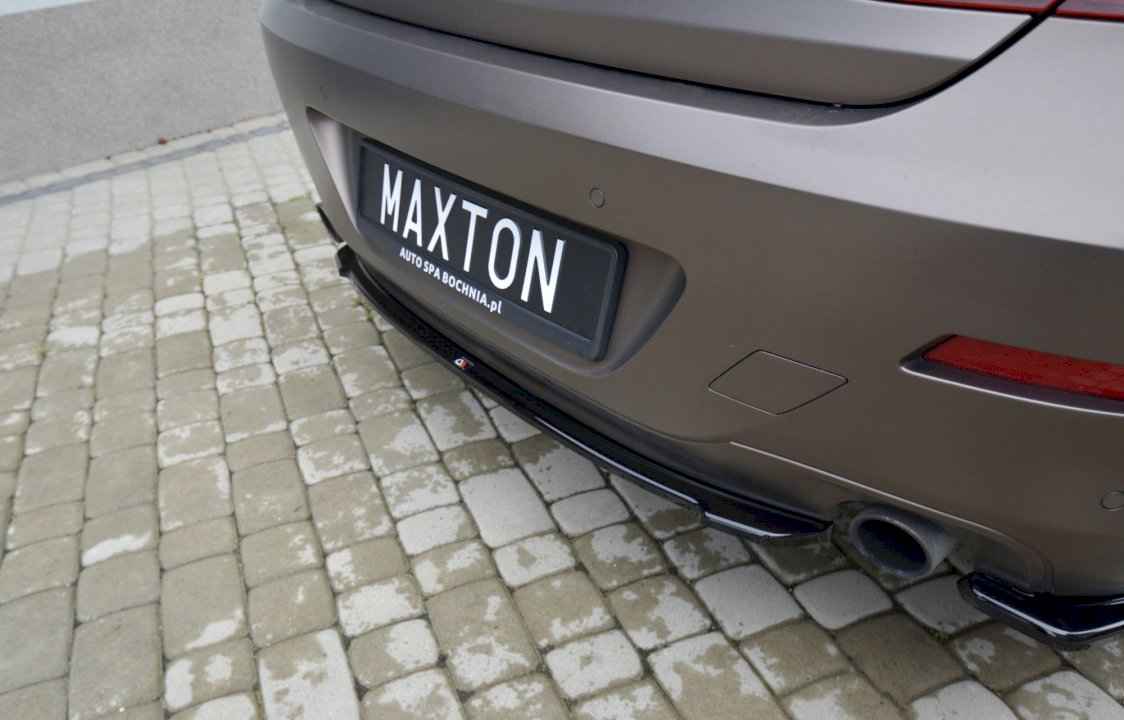Maxton Design - CENTRAL REAR SPLITTER BMW 6 GRAN COUPÉ (2012-2014)