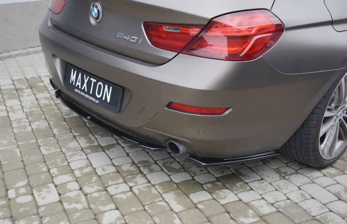 Maxton Design - CENTRAL REAR SPLITTER BMW 6 GRAN COUPÉ (2012-2014)