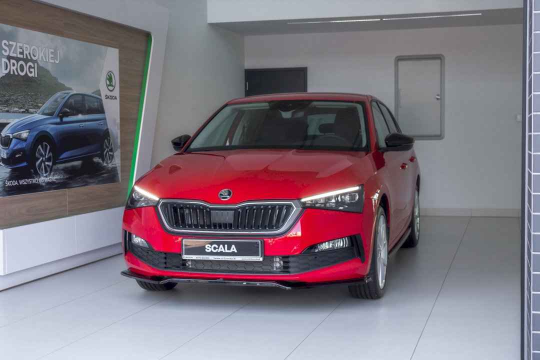 Maxton Design - FRONT SPLITTER V.2 SKODA SCALA (2019-UP)