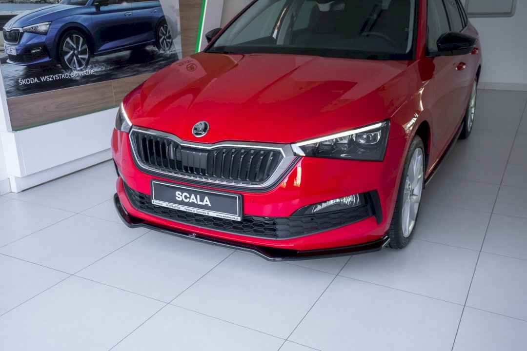 Maxton Design - FRONT SPLITTER V.2 SKODA SCALA (2019-UP)