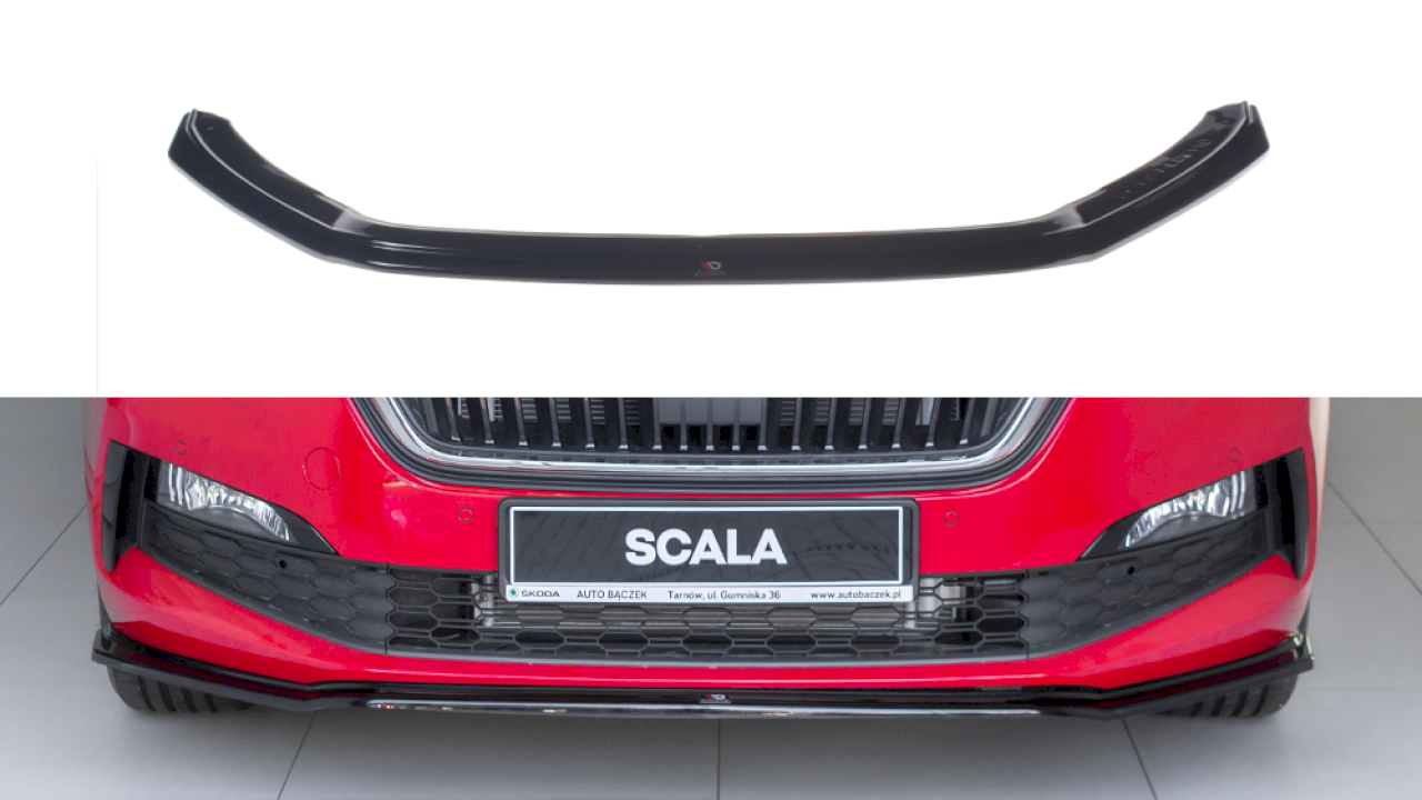 Maxton Design - FRONT SPLITTER V.3 SKODA SCALA (2019-UP)