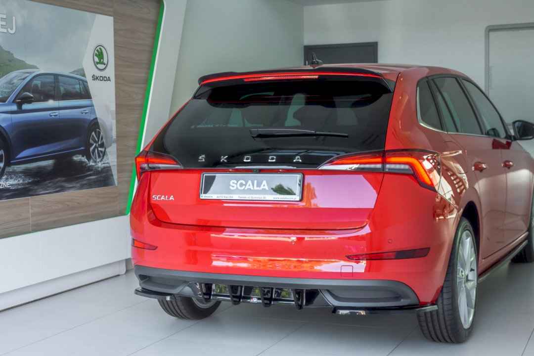 Maxton Design - REAR SIDE SPLITTERS SKODA SCALA (2019-UP)