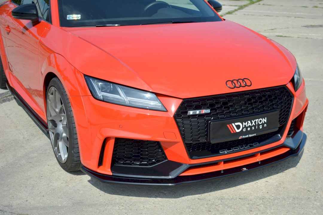 Maxton Design - FRONT SPLITTER V.1 AUDI TT MK3 (8S) RS (2016-UP)
