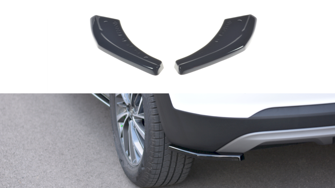 Maxton Design - REAR SIDE SPLITTERS HYUNDAI TUCSON MK3 FACELIFT (2018-UP)