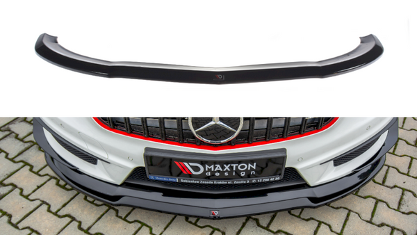 Maxton Design - FRONT SPLITTER MERCEDES A45 AMG W176 (2013-2015)