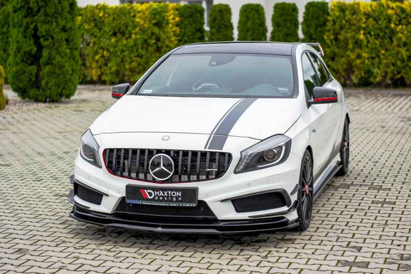 Maxton Design - FRONT SPLITTER MERCEDES A45 AMG W176 (2013-2015)