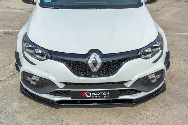 Maxton Design - FRONT BUMPER WINGS (CANARDS) RENAULT MEGANE MK4 RS (2018-2020)