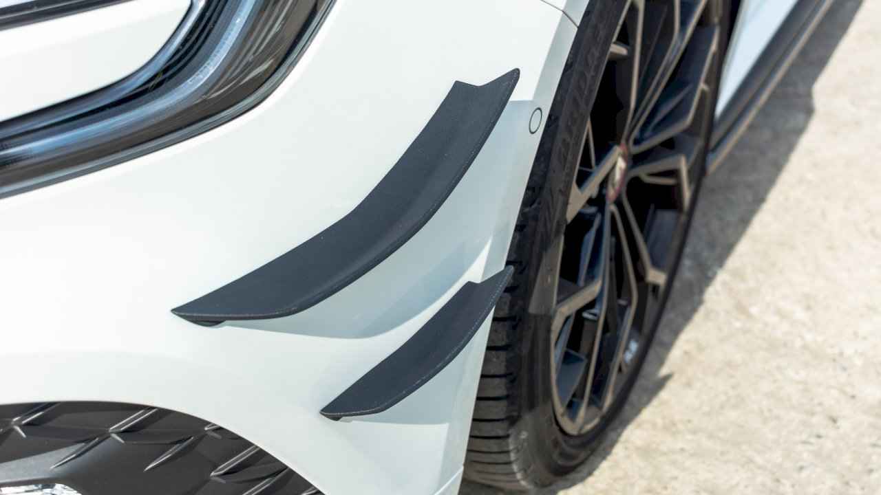 Maxton Design - FRONT BUMPER WINGS (CANARDS) RENAULT MEGANE MK4 RS (2018-2020)