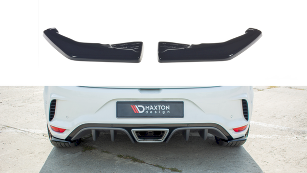 Maxton Design - REAR SIDE SPLITTERS RENAULT MEGANE MK4 RS (2018-2020)