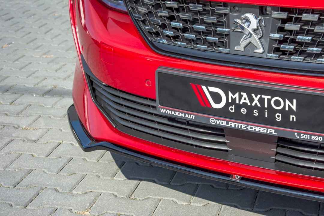Maxton Design - FRONT SPLITTER V.1 PEUGEOT 508 SW MK2