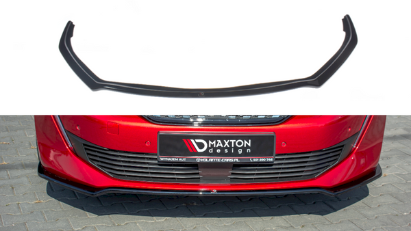 Maxton Design - FRONT SPLITTER V.1 PEUGEOT 508 SW MK2
