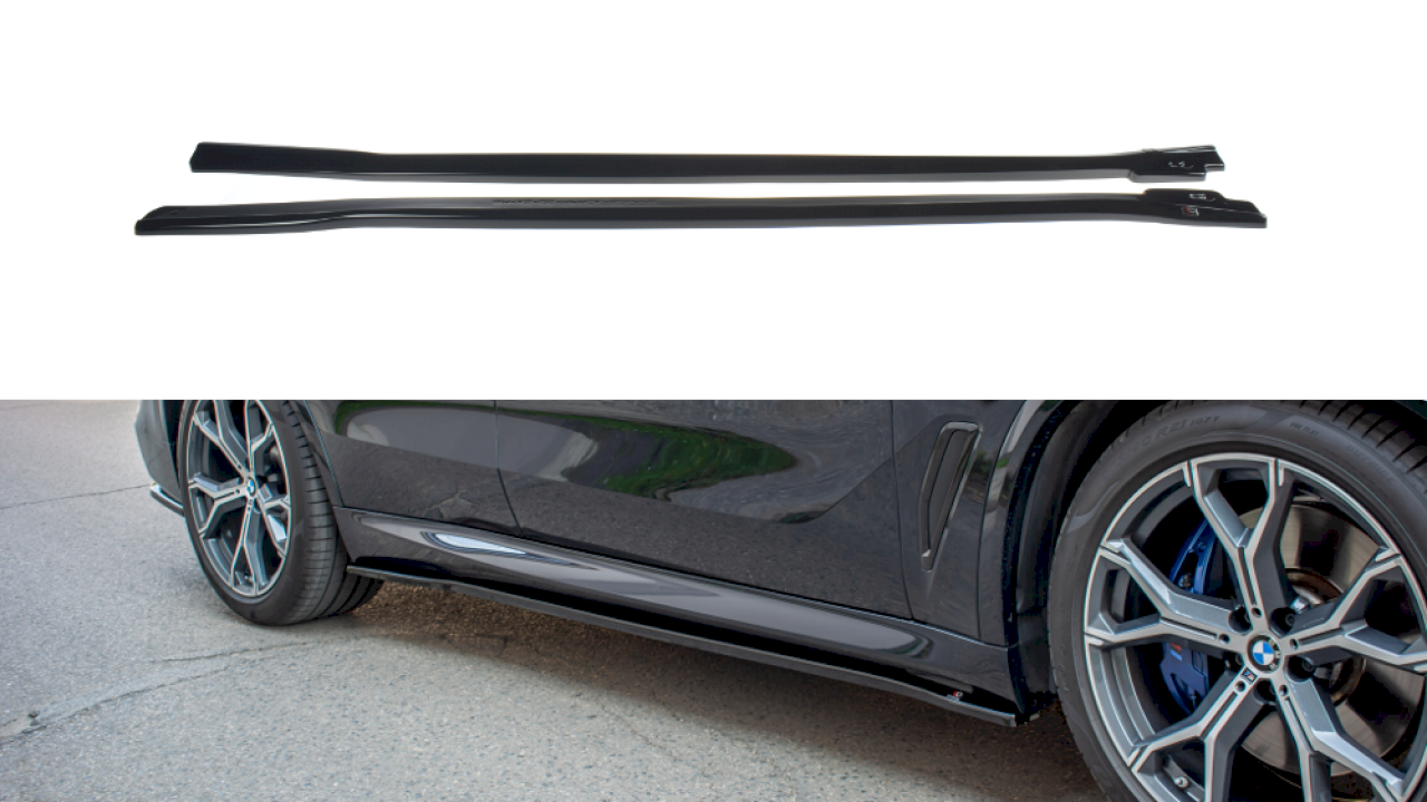 Maxton Design - SIDE SKIRTS DIFFUSERS BMW X5 G05 M-SPORT (2018-)