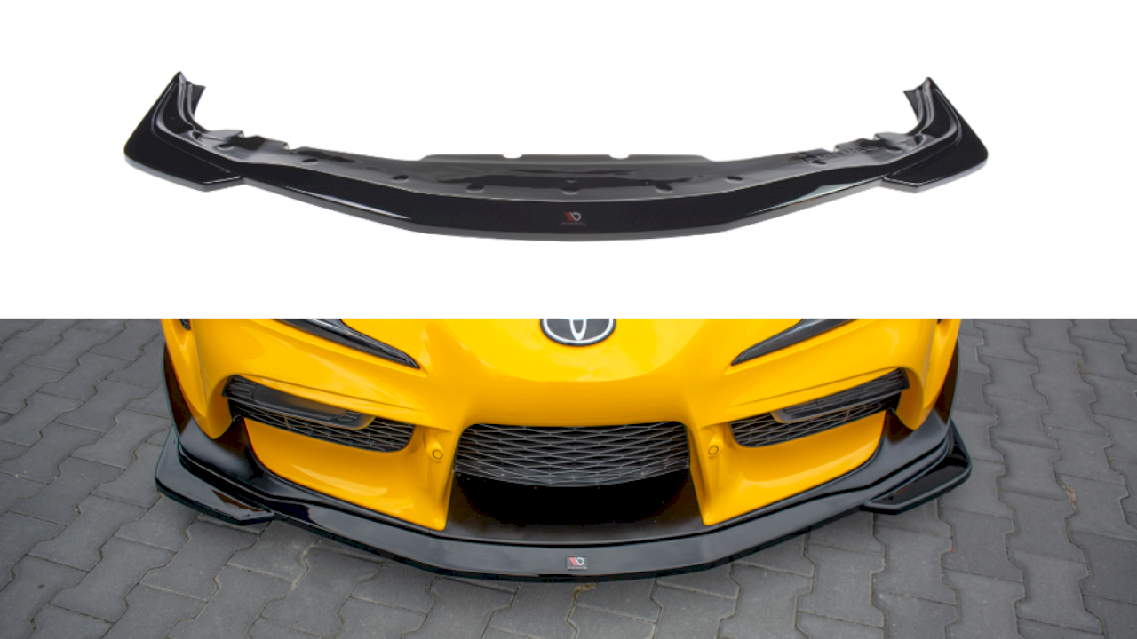 Maxton Design - FRONT SPLITTER V.1 TOYOTA SUPRA MK5 (2019-)