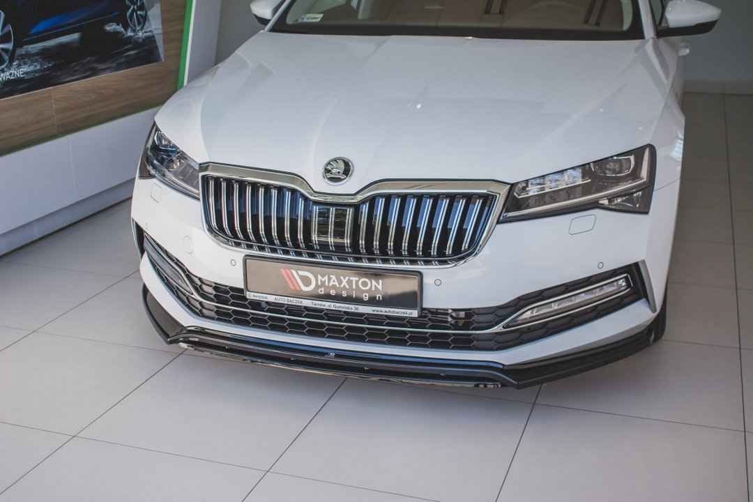 Maxton Design - FRONT SPLITTER V.3 SKODA SUPERB MK3 FL (2019-)