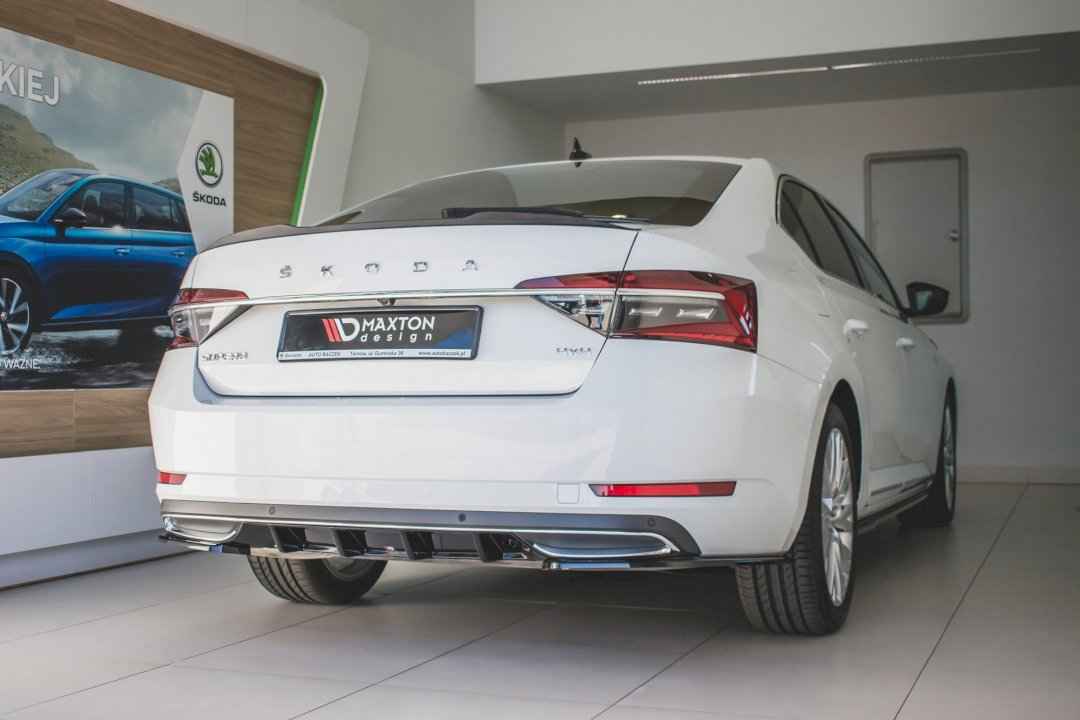 Maxton Design - REAR VALANCE SKODA SUPERB MK3 FL (2019-)