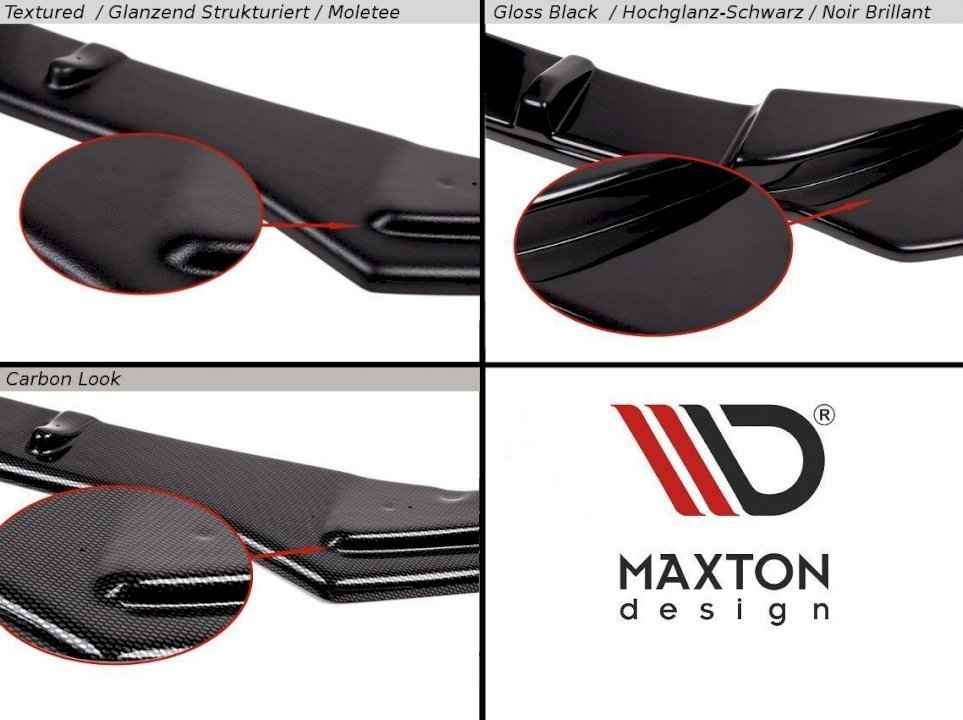 Maxton Design - REAR VALANCE SKODA SUPERB MK3 FL (2019-)