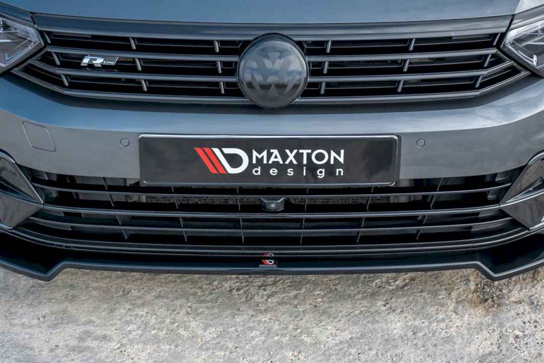Maxton Design - FRONT SPLITTER V.2 VOLKSWAGEN PASSAT R-LINE B8 (2015-19)