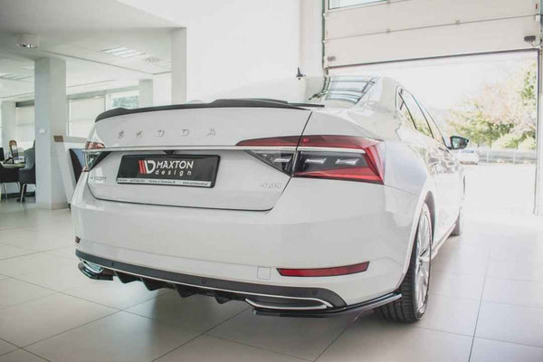 Maxton Design - SPOILER EXTENSION SKODA SUPERB MK3 FL (2019-20)