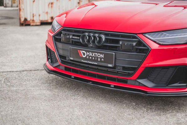 Maxton Design - FRONT SPLITTER V.2 AUDI S7 C8/ A7 S-LINE C8 SPORTBACK