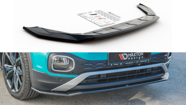 Maxton Design - FRONT SPLITTER VW T CROSS (2018-2023)