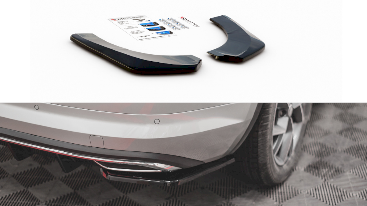Maxton Design - REAR SIDE SPLITTERS SKODA KODIAQ SPORTLINE (2017-)