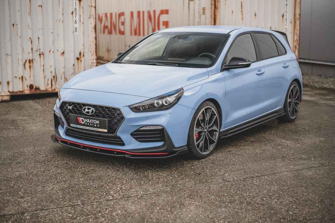 Maxton Design - FRONT SPLITTER V.4 HYUNDAI I30 N MK3 HATCHBACK/ FASTBACK (2017-)