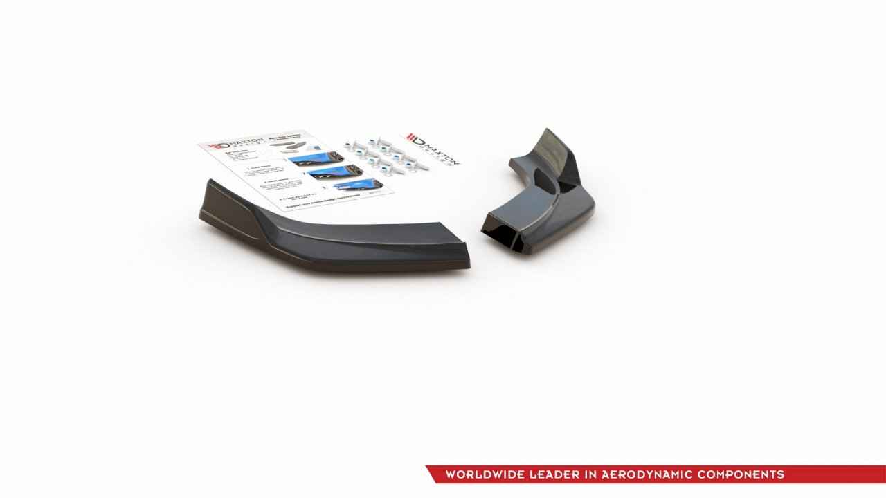 Maxton Design - REAR SIDE SPLITTERS V.3 HYUNDAI I30 N MK3 HATCHBACK (2017-2020)