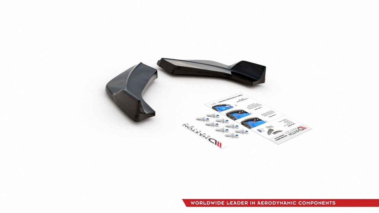 Maxton Design - REAR SIDE SPLITTERS V.3 HYUNDAI I30 N MK3 HATCHBACK (2017-2020)