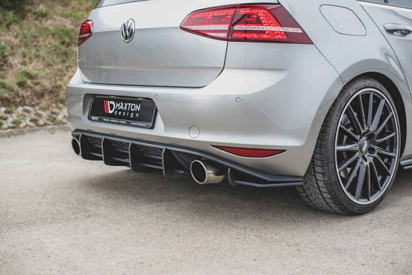 Maxton Design - STREET PRO REAR DIFFUSER V.1 VW GOLF MK 7 GTI 2013-2016