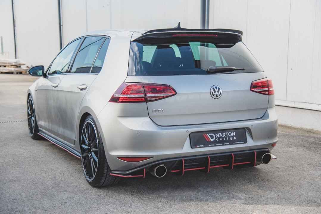 Maxton Design - STREET PRO REAR DIFFUSER V.1 VW GOLF MK 7 GTI 2013-2016