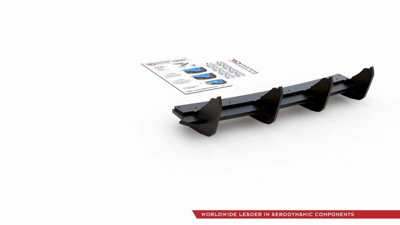 Maxton Design - STREET PRO REAR DIFFUSER V.1 VW GOLF MK 7 GTI 2013-2016
