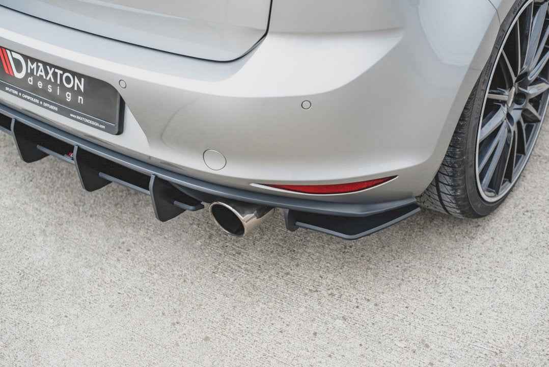 Maxton Design - STREET PRO REAR SIDE SPLITTERS V.1 VW GOLF MK7 GTI