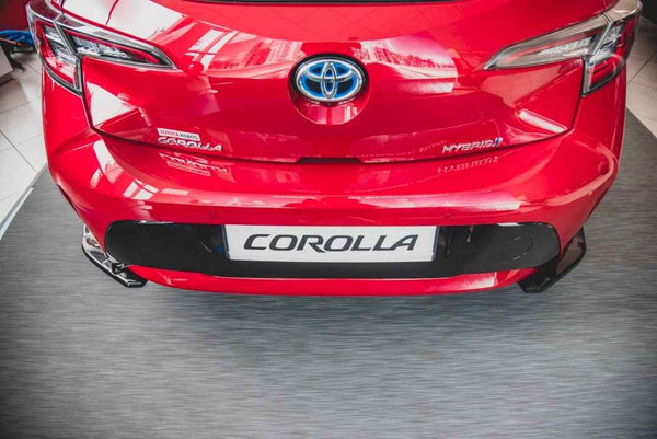 Maxton Design - REAR SIDE SPLITTERS TOYOTA COROLLA MK12 HATCHBACK (2019-2023)