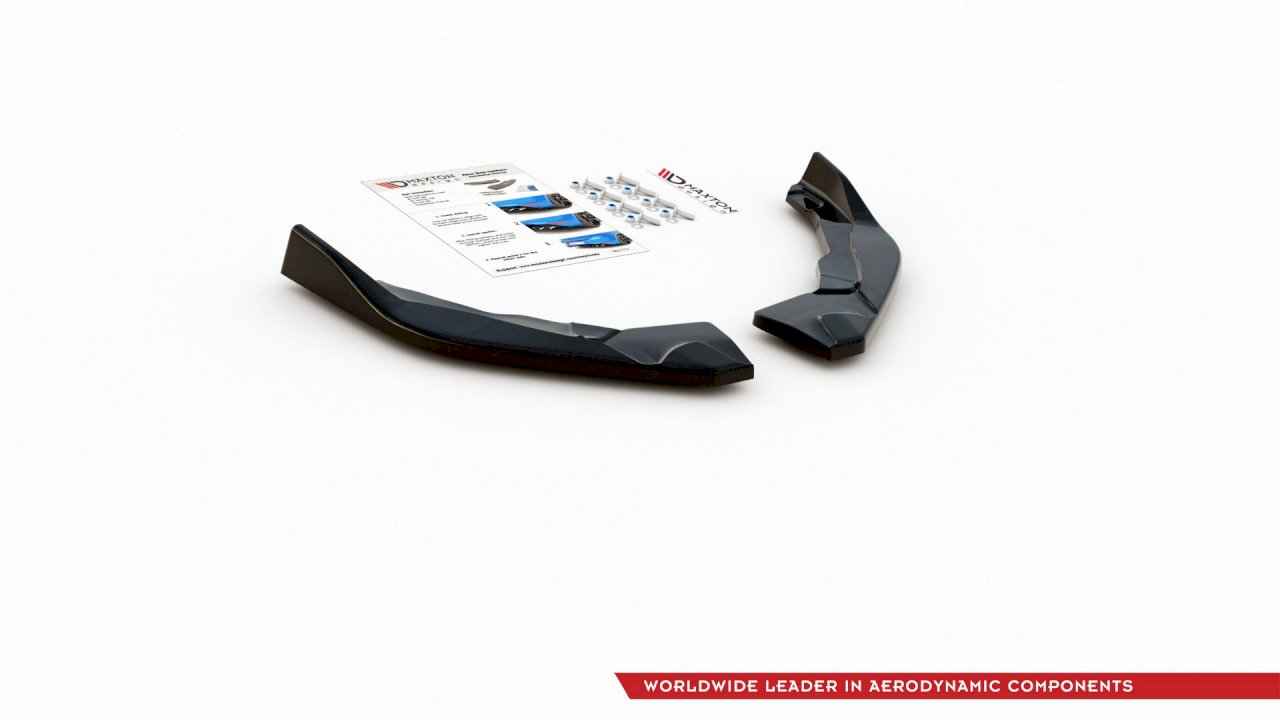 Maxton Design - REAR SIDE SPLITTERS TOYOTA COROLLA MK12 HATCHBACK (2019-2023)