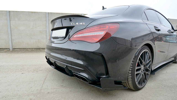 Maxton Design - RACING REAR SIDE SPLITTERS MERCEDES CLA45 AMG C117 FACELIFT (2017-2019)