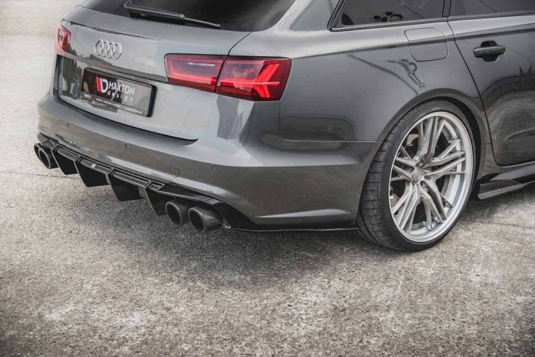 Maxton Design - Rear Side Splitters Audi A6 / A6 C7 S-Line / S6 C7 FACELIFT