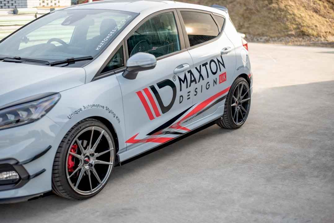 Maxton Design - SIDE SKIRTS DIFFUSERS V.2 FORD FIESTA MK8/8.5 ST / ST LINE (2017-2024)