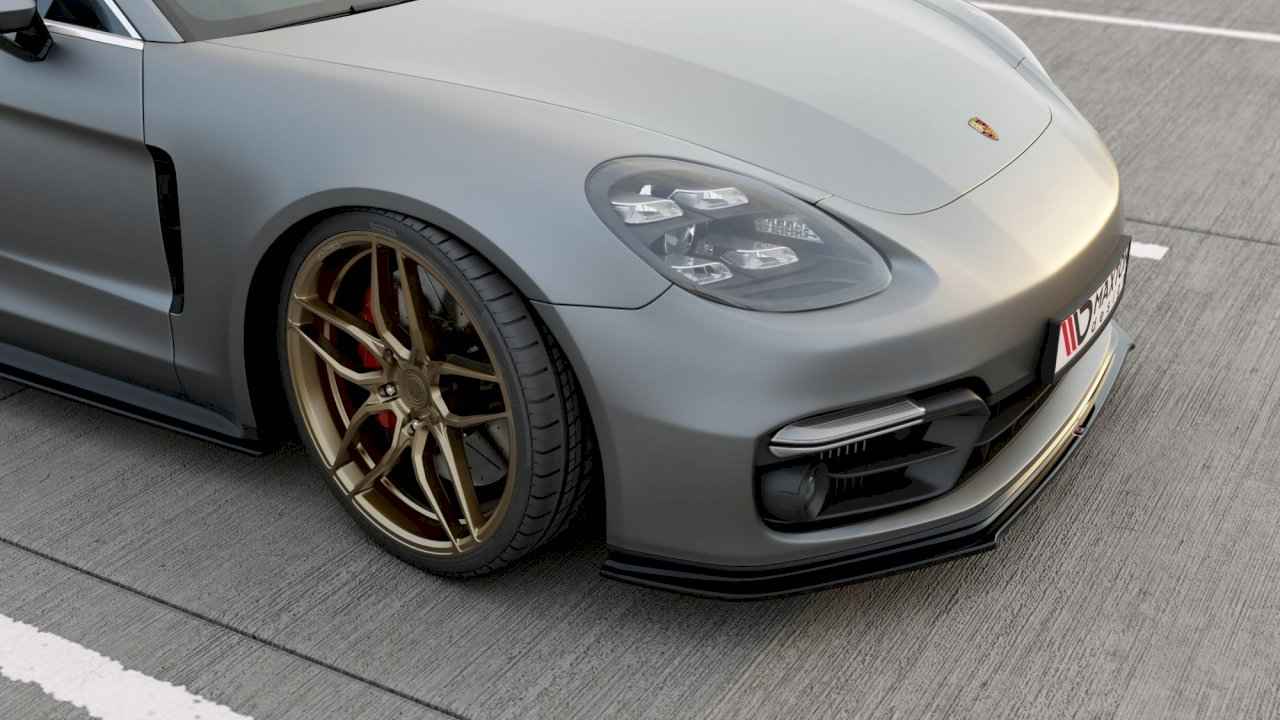Maxton Design - FRONT SPLITTER PORSCHE PANAMERA TURBO/ GTS 971